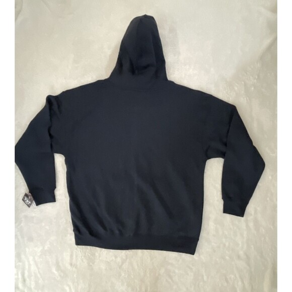 Mens  Drawstring Hoodie Pullover XL Spell Out University of Toledo Blue NWT - Picture 8 of 8